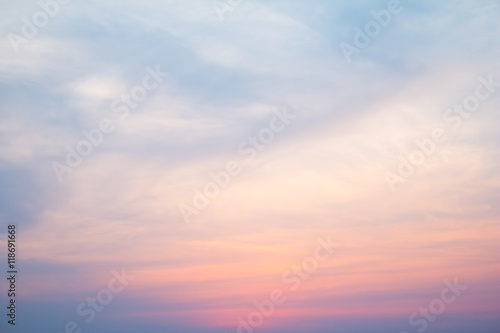 Fototapeta Naklejka Na Ścianę i Meble -  Sunset sky