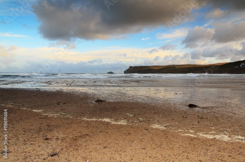 Beautiful view over the sea from Polzeath