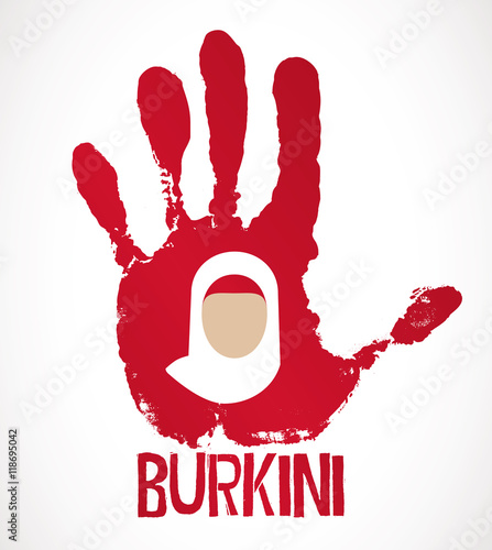 interdiction du port du burkini photo