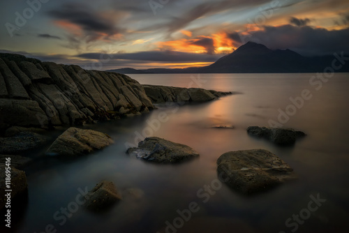 Loch Scavaig coastline