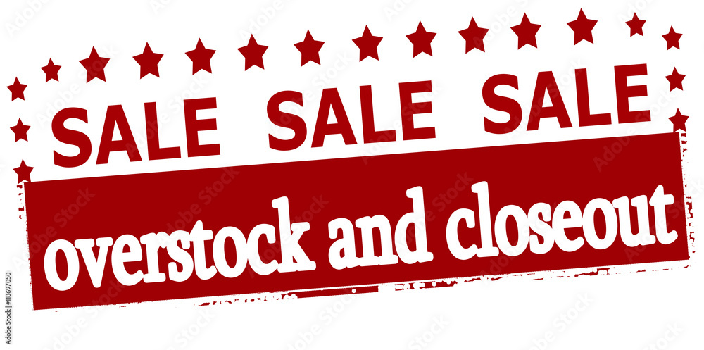 Overstock sale