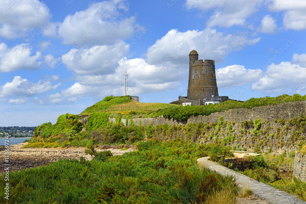 SaintVaastLaHougue, Tour de La Hougue. The citadel, as part of the