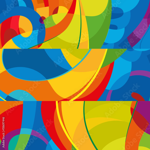 Abstract colorful background. Modern design template