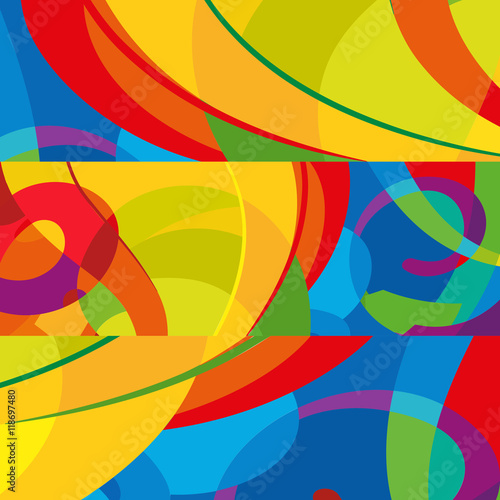 Abstract colorful background. Modern design template