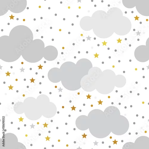Tapety chmurki i gwiazdki