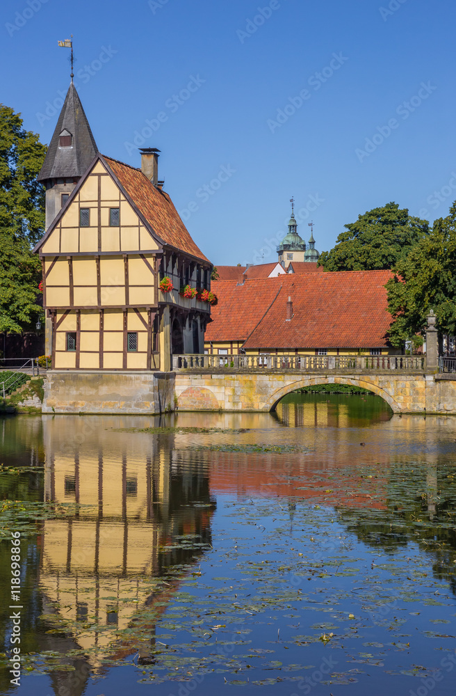 Entrance house of the Steinfurt castle Entrance house of the Steinfurt castle