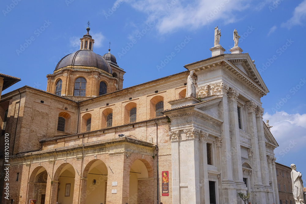 City Cathedral in Urbino, Italy