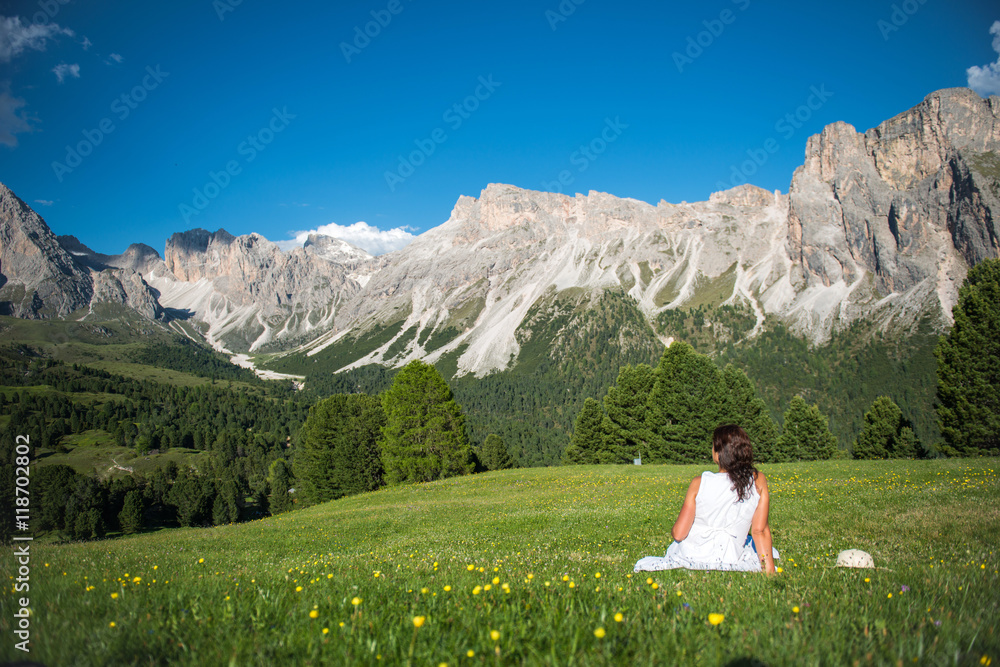 Naklejka premium Relaxing outdoor