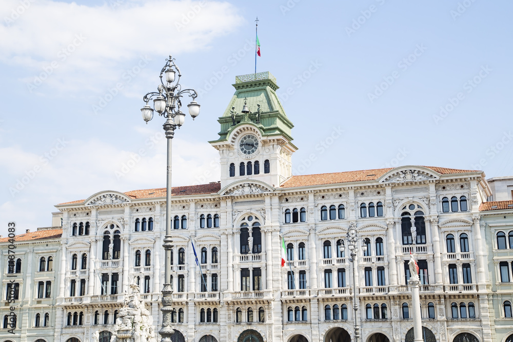 Obraz premium City Hall of Trieste