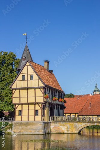 Gatehouse and bridge of the Steinfurt Castle