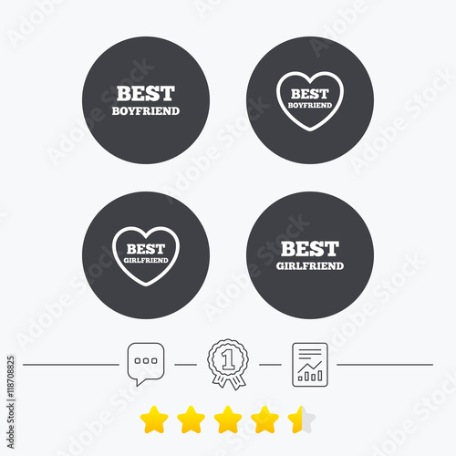 Best boyfriend and girlfriend icons.