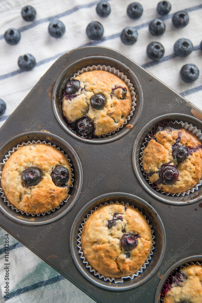 Blaubeer Muffins Blaubeer Muffins