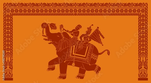 Elephant  festival   Jaipur  Royal Rajasthan  India  Asia