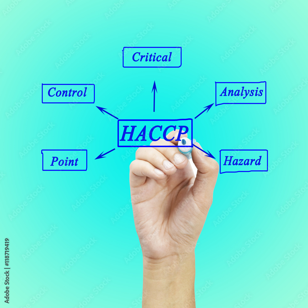 The meaning of HACCP concept (Hazard Analysis of Critical Control point) for business concept and use in manufacturing. The meaning of HACCP concept (Hazard Analysis of Critical Control point) for business concept and use in manufacturing.