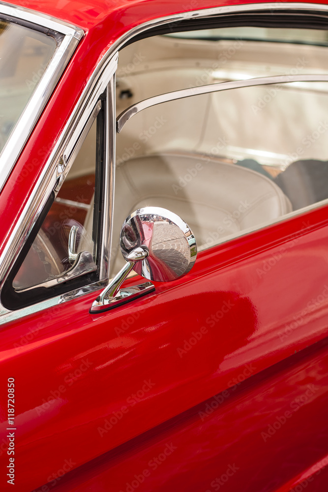 Fototapeta premium Mustang car close up