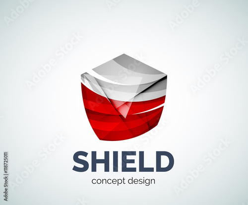 Shield logo business branding icon photo