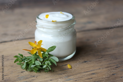 Organic face cream