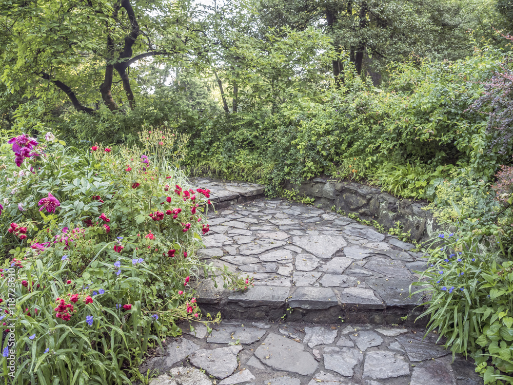 Fototapeta premium Shakespeare Garden Central Park, New York City