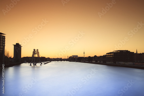 Canvas Print Moleculeman Berlin