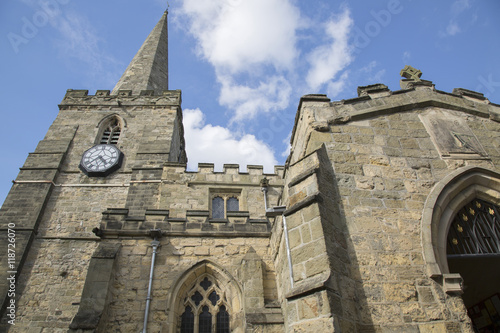 Obraz na płótnie Parish Church, Pickering, Yorkshire w salonie