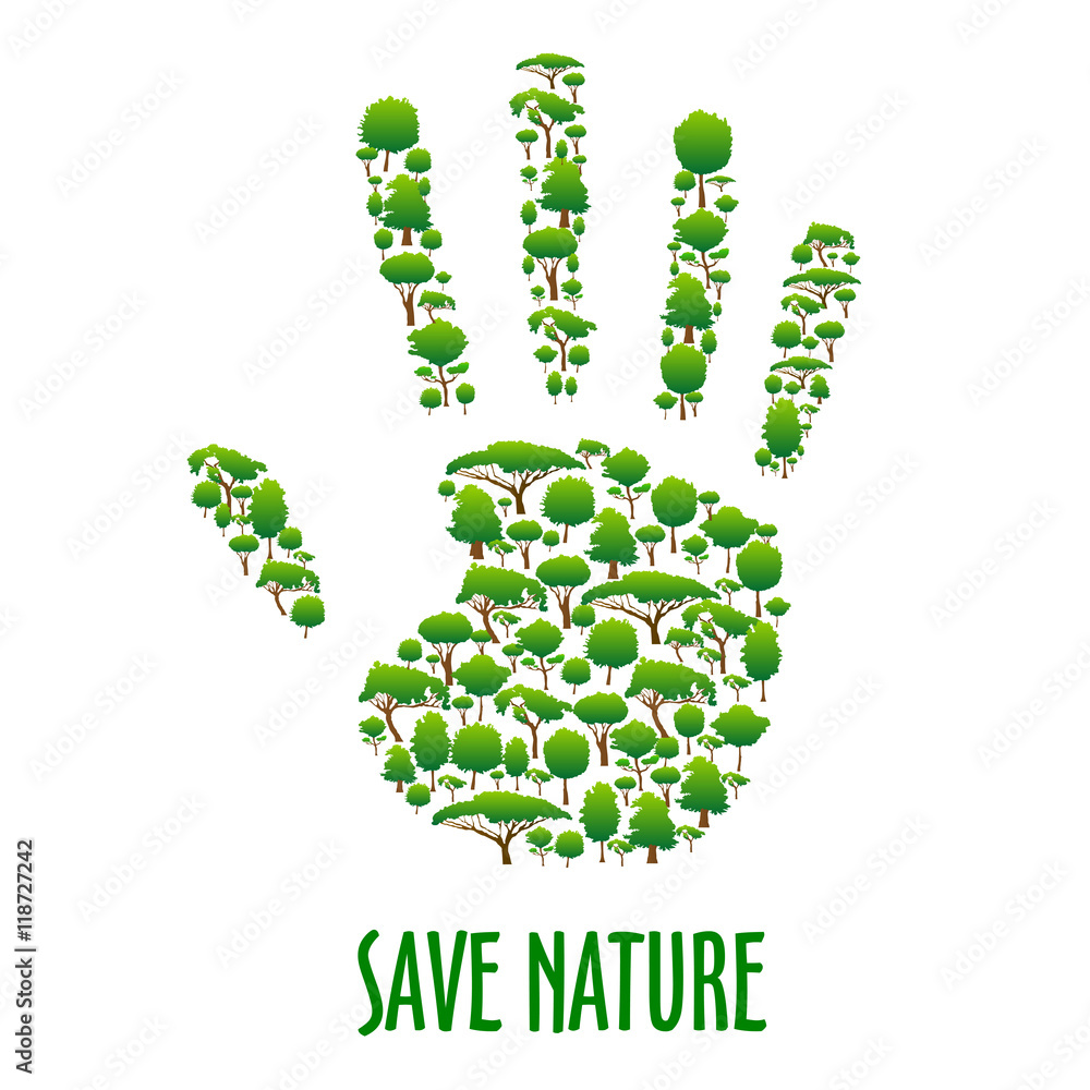 Environmental ecology protection poster Environmental ecology protection poster
