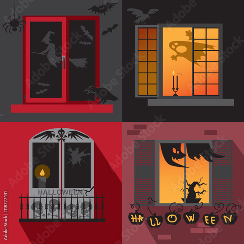 Halloween holiday Windows