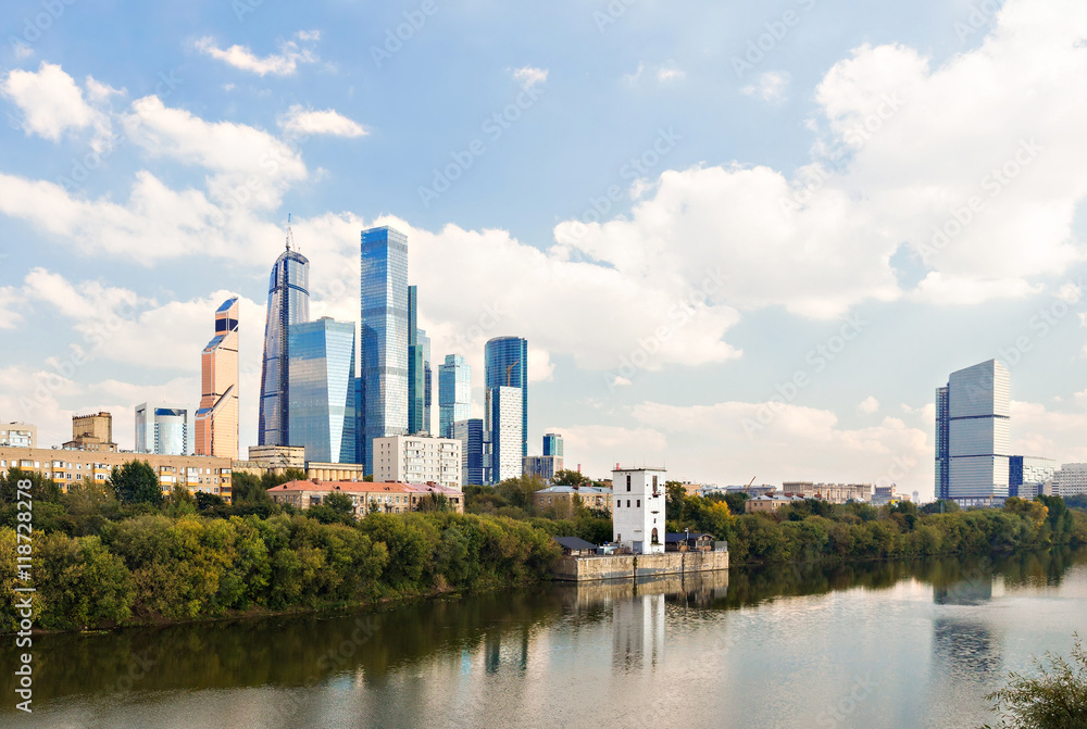 Moscow-City business center