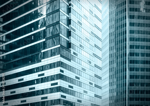 Contemporary office buildings © Yury Gubin