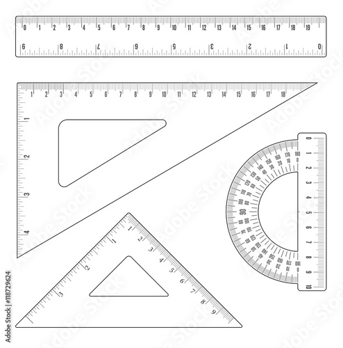 rulers and triangles