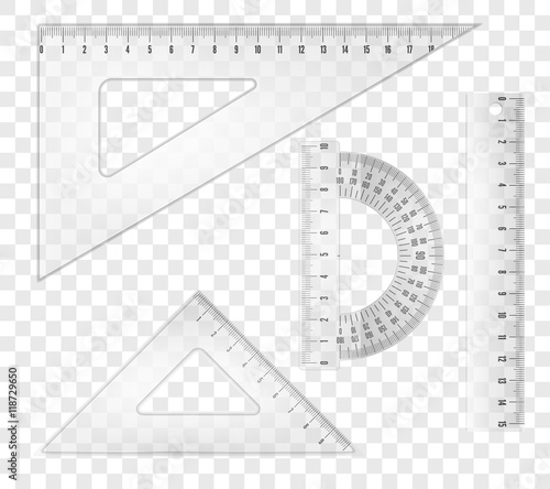 rulers and triangles