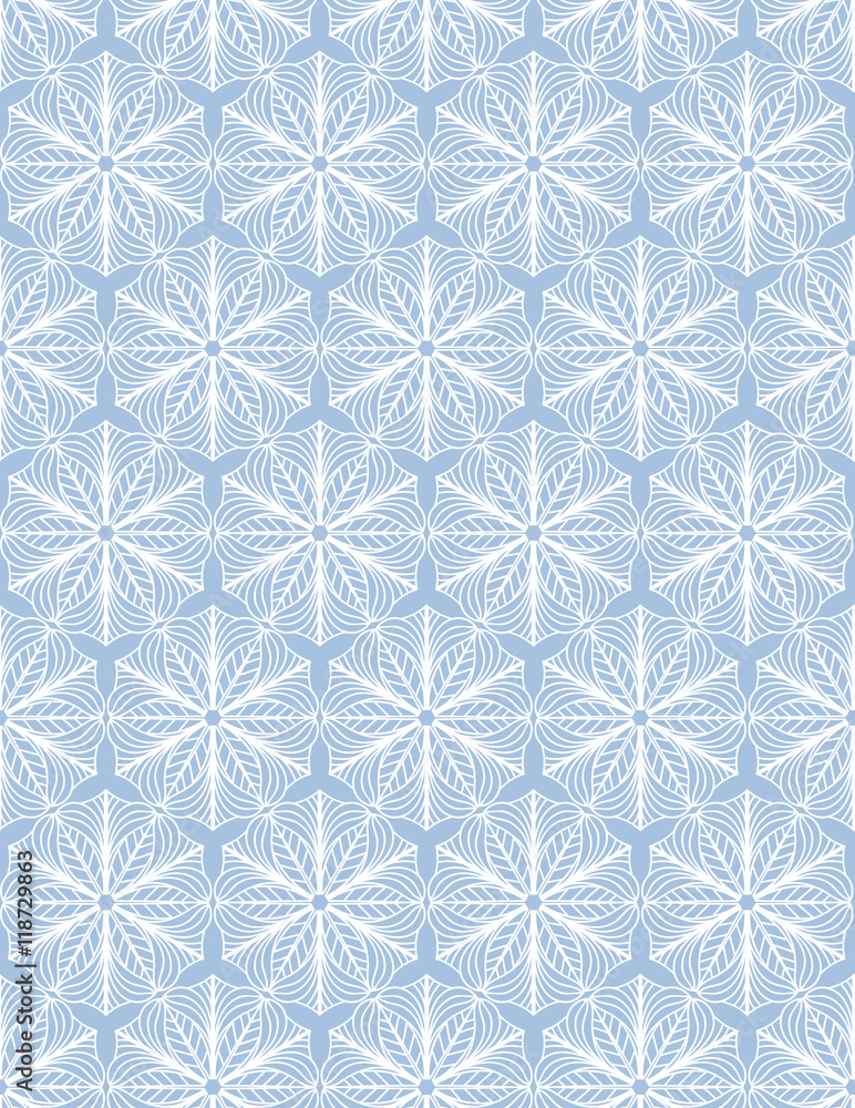 Hand drawn snowflake pattern Hand drawn snowflake pattern