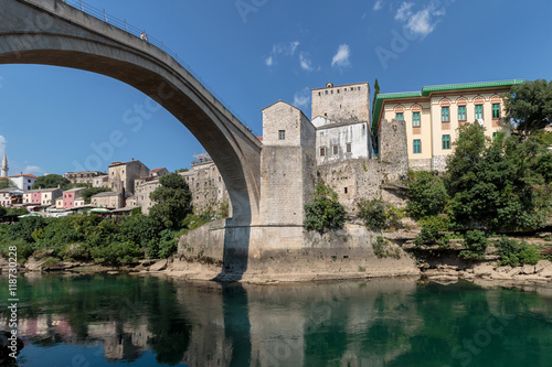 The Old Bridge (Stari Most) in the city of Mostar, Bosnia and Herzegovina