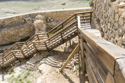 fortress and castle of Consuegra in Toledo, Spain. medieval fort