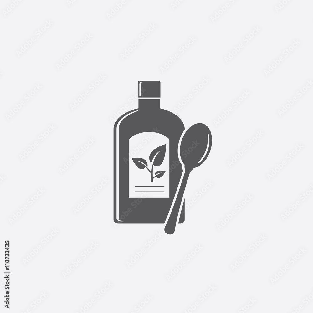 Herbal medicine icon Herbal medicine icon