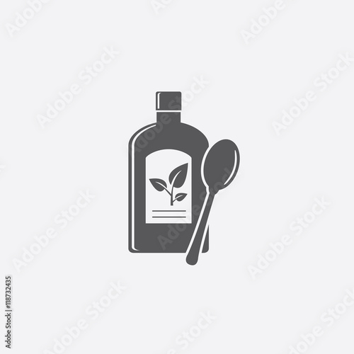 Herbal medicine icon