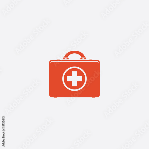 First aid kit icon