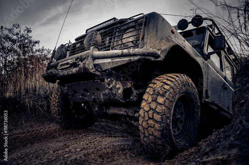 Konstfotografi Land Rover 2