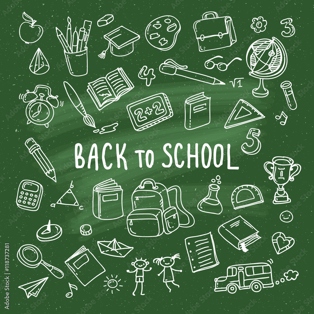 Back to school. Back to school.