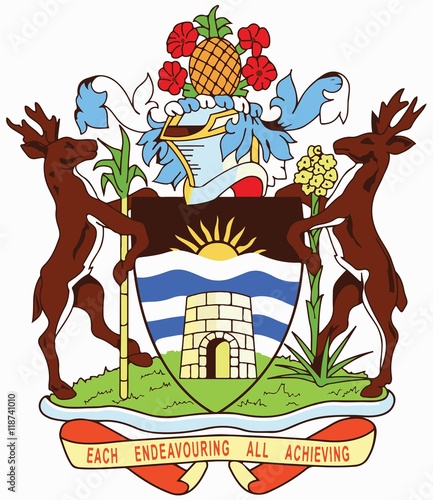 Antigua and Barbuda Coat of arm