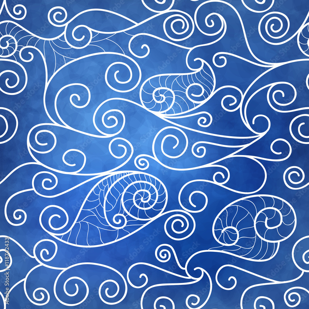 Abstract waves background Abstract waves background