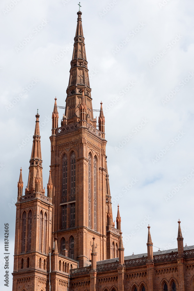 Marktkirche in Wiesbaden, Hessen Marktkirche in Wiesbaden, Hessen