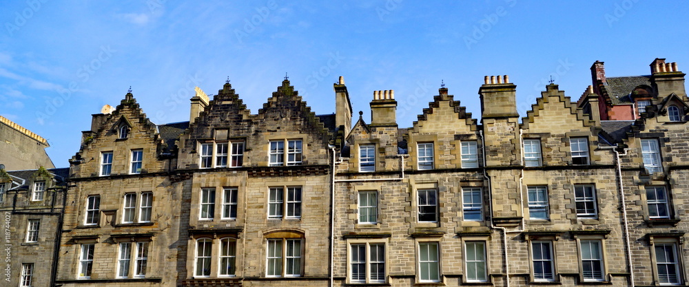 Mittelalterliche Altstadt von EDONBURG ( Schottland ) Mittelalterliche Altstadt von EDONBURG ( Schottland )