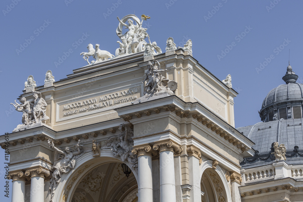 The Odessa National Academic Theater of Opera and Ballet in Ukraine