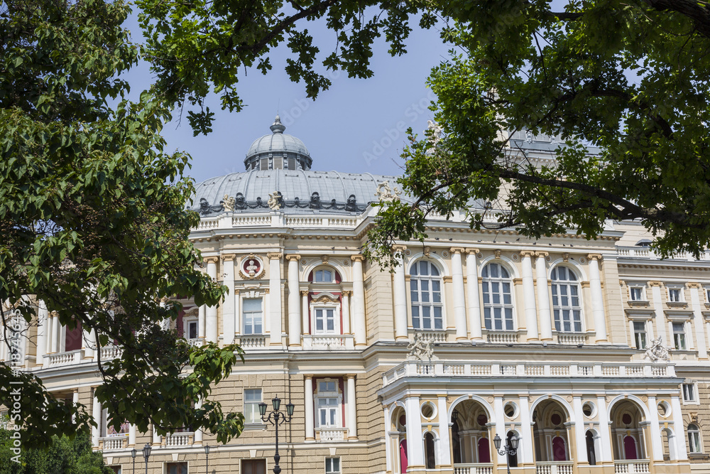 The Odessa National Academic Theater of Opera and Ballet in Ukraine