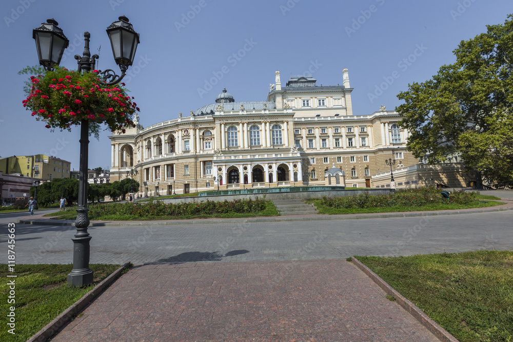 The Odessa National Academic Theater of Opera and Ballet in Ukraine