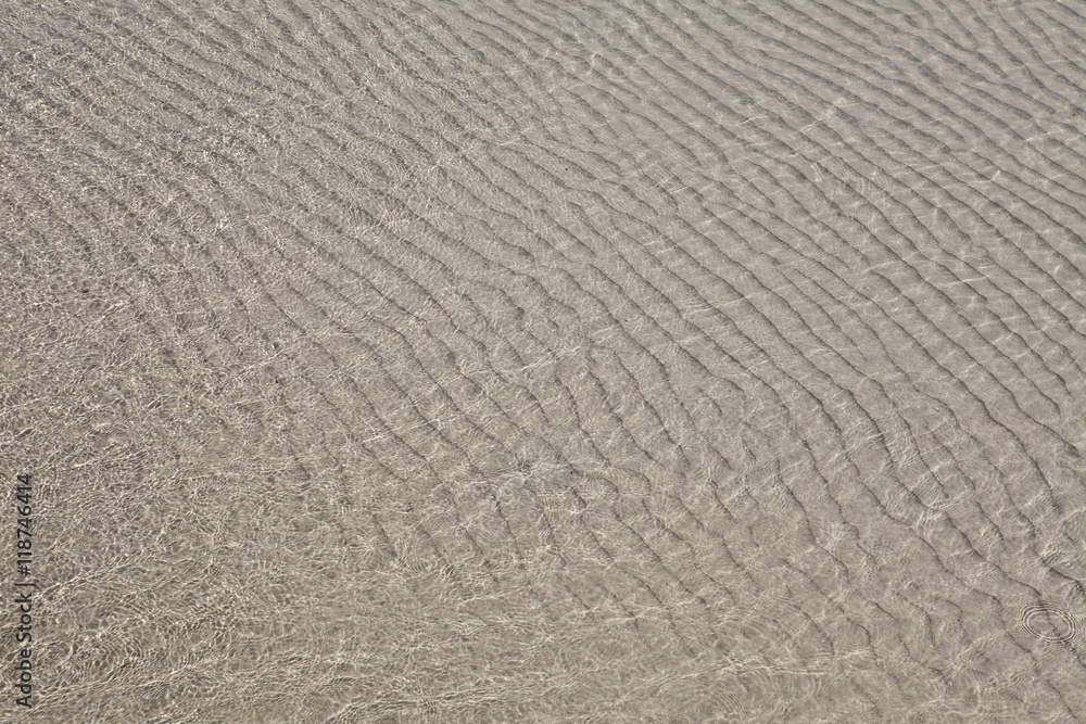 Crystal clear water of the tropical sea Crystal clear water of the tropical sea