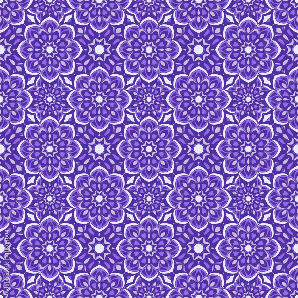 Seamless ethnic pattern. Decorative and design elements for textile or book covers, manufacturing, wallpapers, print, gift wrap.