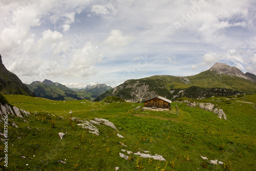 Alp Madloch Above Zürs in Vorarlberg Austria