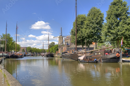 Historical Gouda in Holland