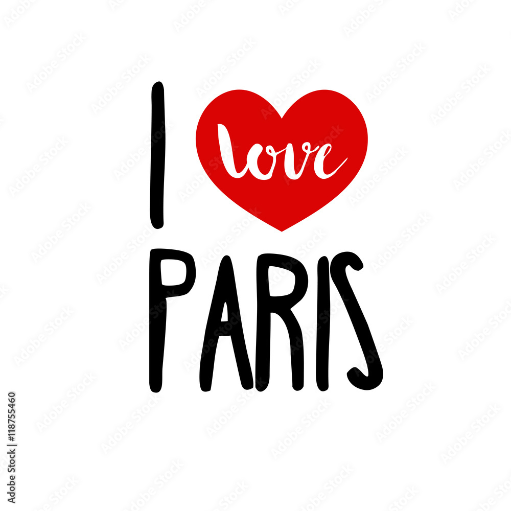 I love Paris I love Paris